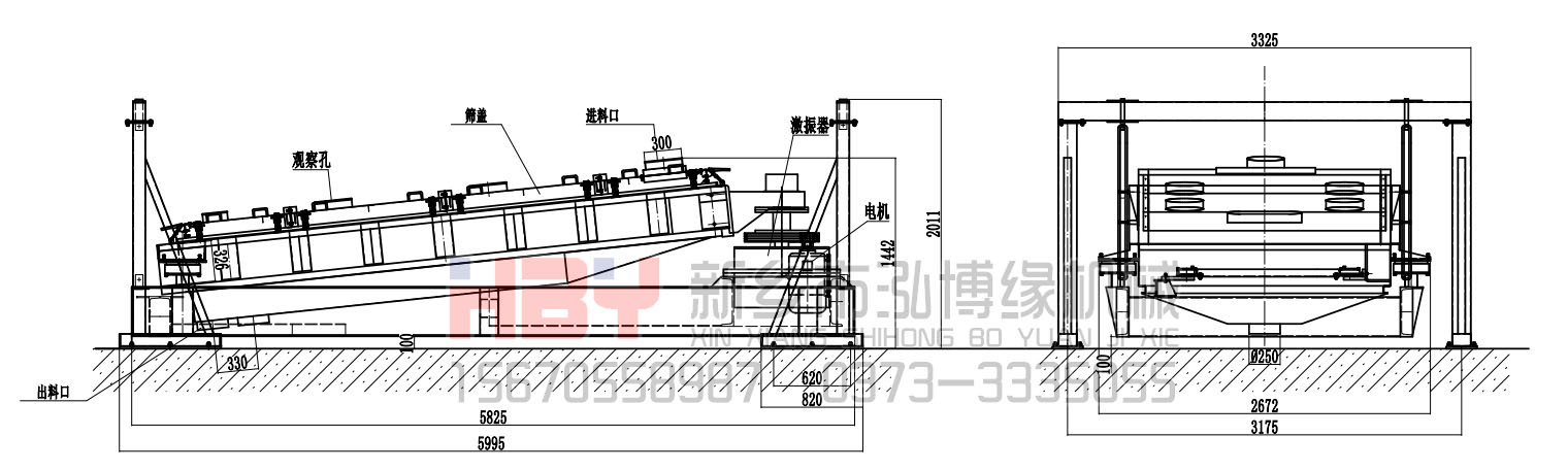 小麥高效除雜設備平面回轉篩主要結構以及如何運行